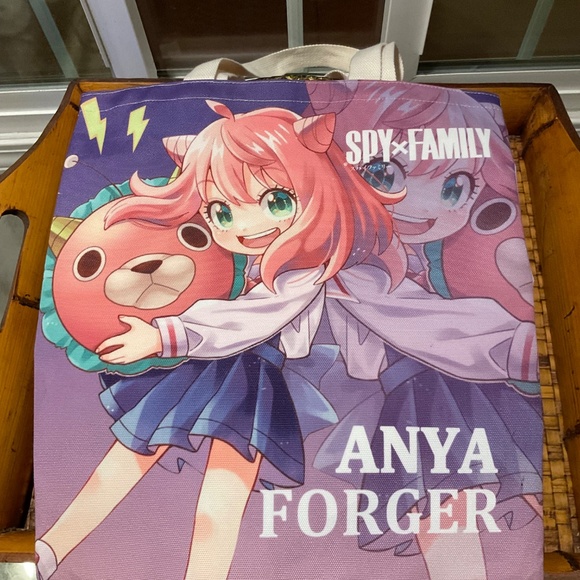 ANIME SPY x FAMILY ANYA FORGER Tote Bag - Picture 2 of 5